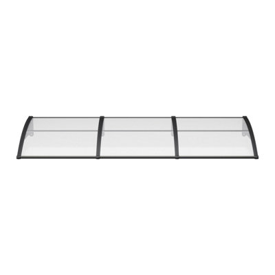 Outdoor Door Canopy Window Awning with Drainage Channel