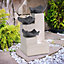Outdoor Electric Water Feature Fountain with Light for Garden