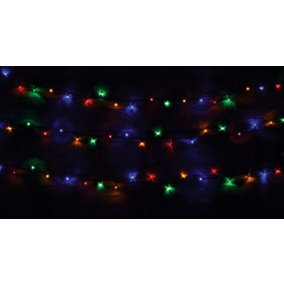 Outdoor Festive Heavy Duty 90 LED Christmas String Lights- Multicolured