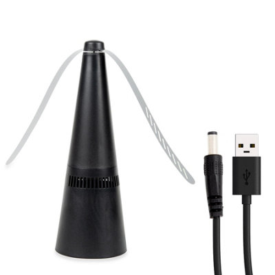 Outdoor Fly Repellent Fan  - Black