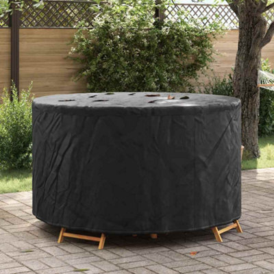 Outdoor Furniture Cover Black 157 x 157 x 71 cm 420D fabric