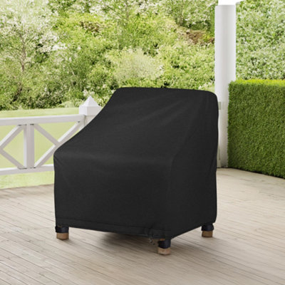 Outdoor Furniture Cover, Waterproof Anti-UV Upgraded Tear-Resistant 420D Oxford Fabric, Set of 2, 97x79x74cm