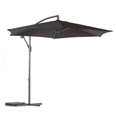 Outdoor Garden 3m Hanging Crank Parasol