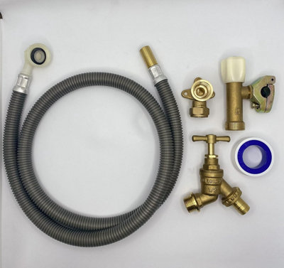Outdoor Garden Tap Kit, Complete Flexible Hose Set for Easy Outdoor ...