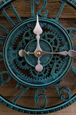 Outdoor Garden Wall Mechanical Clock - 7