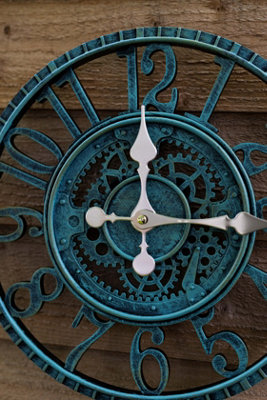 Outdoor Garden Wall Mechanical Clock - 8