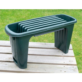 Outdoor Gardening Padded Knee Garden Kneeler With Seat and Tool Storage