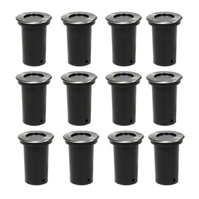 Outdoor Ground Lights 12 pcs Round