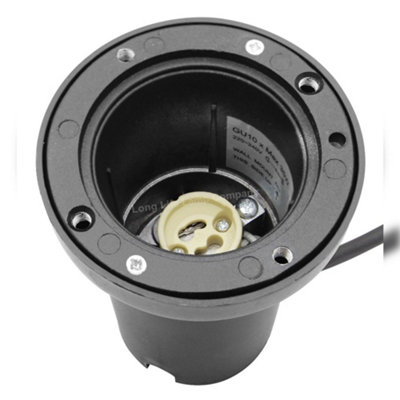 Outdoor Ground Walkover Lights GU10 IP67 Round Decking Light Stainless ...