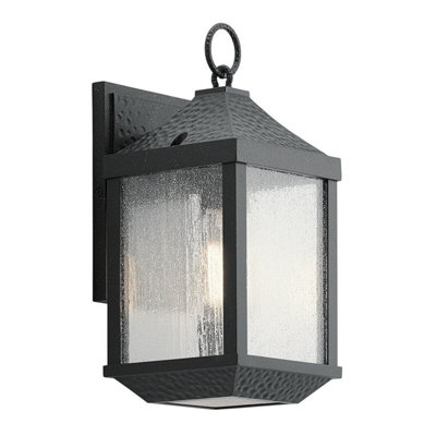 Outdoor Ip44 1 Bulb Wall Light Lantern Distressed Black Led E27 60w D01817~5056199889860 01c MP?$MOB PREV$&$width=768&$height=768