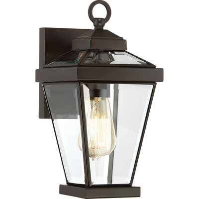 Outdoor Ip44 1 Bulb Wall Light Lantern Western Bronze Led E27 60w D02334~5056199895038 01c MP?$MOB PREV$&$width=768&$height=768