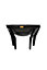 Outdoor Kendal Firebowl on Stand - Metal - L77 x W77 x H45.5 cm - Black