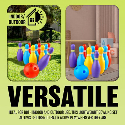 Outdoor ten pin bowling sets sales