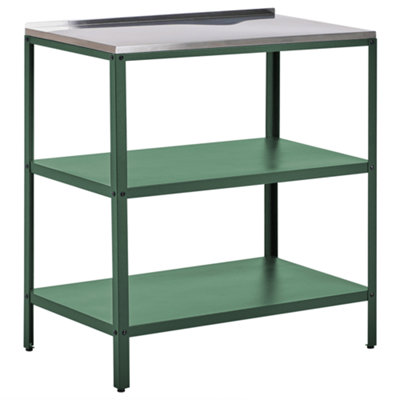 Outdoor Kitchen Island VILAMA Green