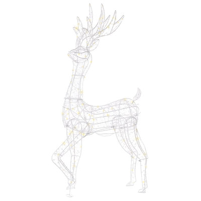 Outdoor LED Decoration Reindeer 150 cm Silver HELLA