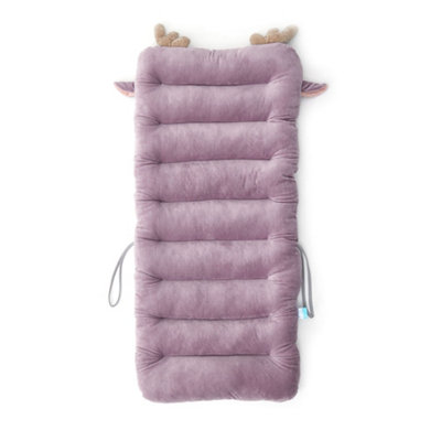 Outdoor Light Purple Garden Sofa Cushion Chair Cushions Patio Seat Pads with Straps Seat Pads 100cm L x 45cm W