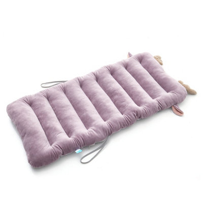 Outdoor Light Purple Garden Sofa Cushion Chair Cushions Patio Seat Pads with Straps Seat Pads 100cm L x 45cm W