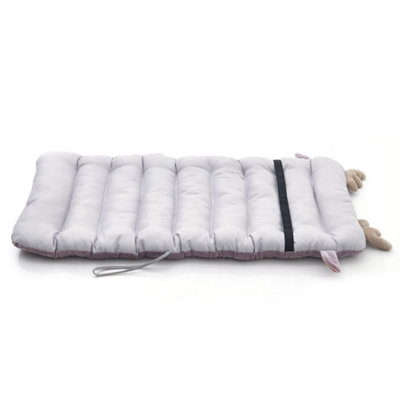 Outdoor Light Purple Garden Sofa Cushion Chair Cushions Patio Seat Pads with Straps Seat Pads 100cm L x 45cm W