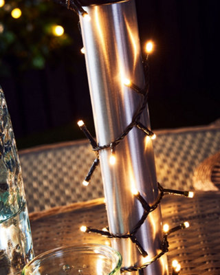 Outdoor Multi-Function 480 LED Warm White Christmas String Lights