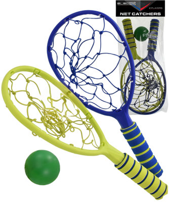 Outdoor Net Catcher Game Set Foam Grip Lightweight