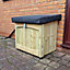 Outdoor Parcel Storage Box - L52 x W67 x H68 cm - Minimal Assembly Required