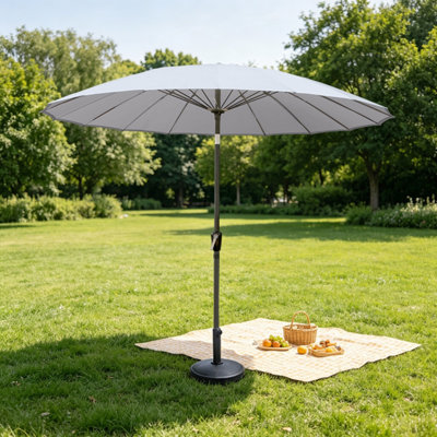 best lighted patio umbrella Solar LED w/ Tilt Adjustment, UV-Resistant - 10ft Color:001/BLK/Black clips CoolCover by Han 10x10 Crafted with your comfort