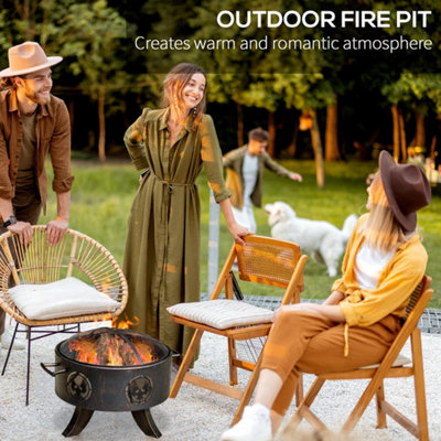 Outdoor Patio Warmth with Screen Cover (Bronze Tone) - 6