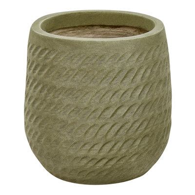Outdoor Plant Pot 19 cm Green LIVADIA