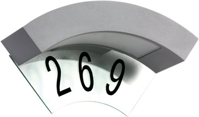 Outdoor Porch Canning House Number Wall Light