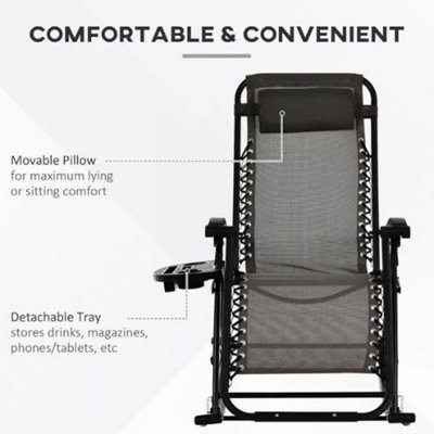 Outdoor Rocking Chair Recliner / The Ultimate Sun Lounger - 4