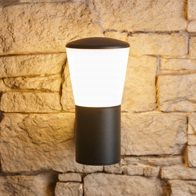 Outdoor Round Lantern Wall Light