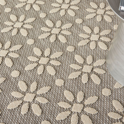 Outdoor Rug, Modern Rug, Optical (3D) DiningRoom Rug, Grey Outdoor Rug, Stain-Resistant Abstract Rug-160cm X 221cm