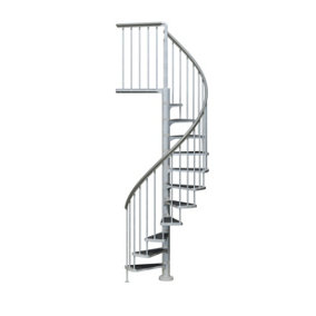 Outdoor Sprial Staircase Dolle Toronto 125cm