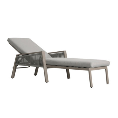 Outdoor Stylish Hopetown Rope Sun Lounger