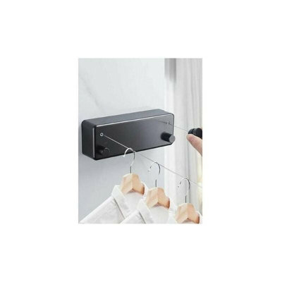Outdoor Telescopic Clothesline 2 Lines Adjustable Telescopic ...
