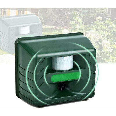 Outdoor Ultrasonic Bird Repeller Motion Sensor Ultrasonic Animal ...