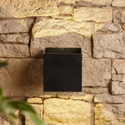 Outdoor Up and Down LED Square Box Wall Light - 3