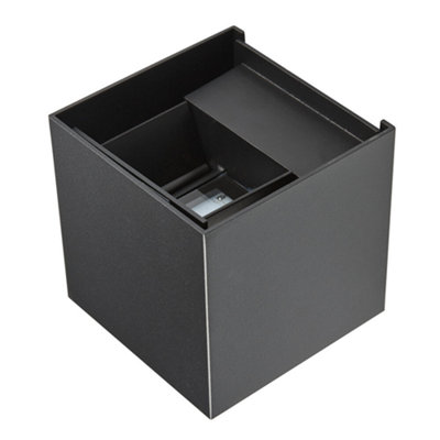 Outdoor Up and Down LED Square Box Wall Light - 6