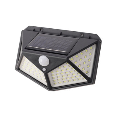 Outdoor Waterproof Courtyard Solar Light,LED Security Light Four-Sided ...