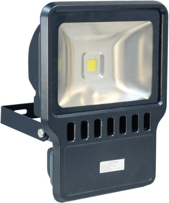 Outdoor Waterproof IP65 Black Flood Security Light - 100W