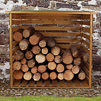 Outdoor Wooden Log Store Simple Self-Assembly
