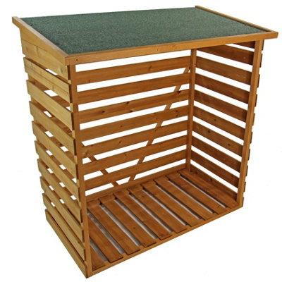 Outdoor Wooden Log Store Simple Self-Assembly - 8