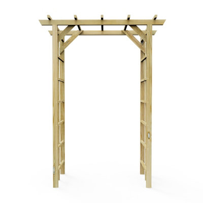 OutdoorGardens Wooden Garden Arch