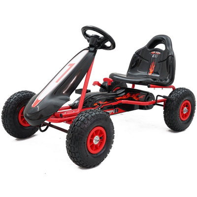 Fendt Roadster Go-Kart with Back-Pedal Brake & Roll Bar | X991018225000