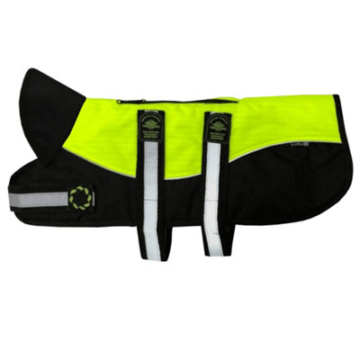 Outhwaite Reflective Hi Viz Padded Dog Harness Black/Yellow (66cm) Price Comparisons | Compare The Build