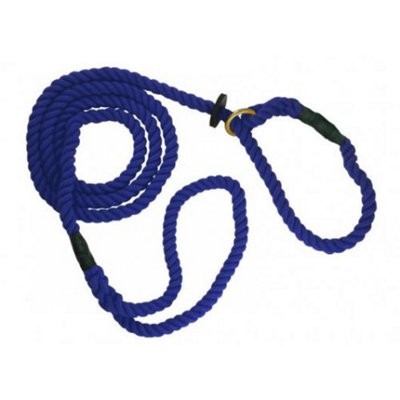 Outhwaites Gun Dog Rope Slip Lead Navy 150cm X 12mm Price Comparisons | Compare The Build