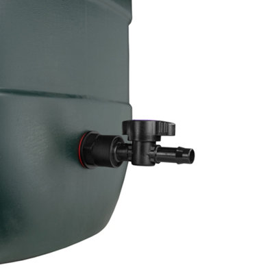 outlet adaptor with lever tap for outdoor garden rain water storage containers - 4