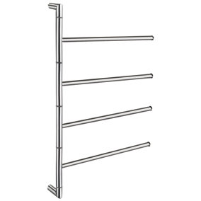 OUTLINE LITE - Towel Bar, 4 Swivel Arms for Towels in Stainless Steel Polished