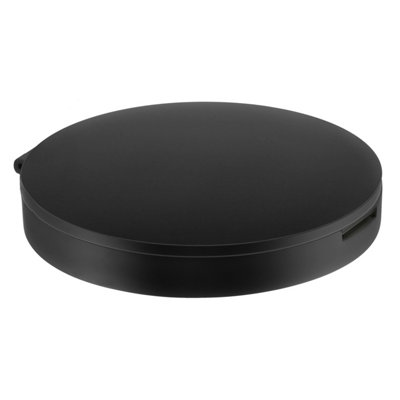 OUTLINE LITE - Travel Mirror, Black, X0/X5/X12 magnification, Diam 100 mm