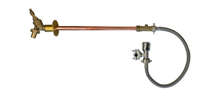 Outside Garden Tap Kit Easy Self Cutting DIY Fitting for Outdoor Hose Tap. FREE DELIVERY - 5